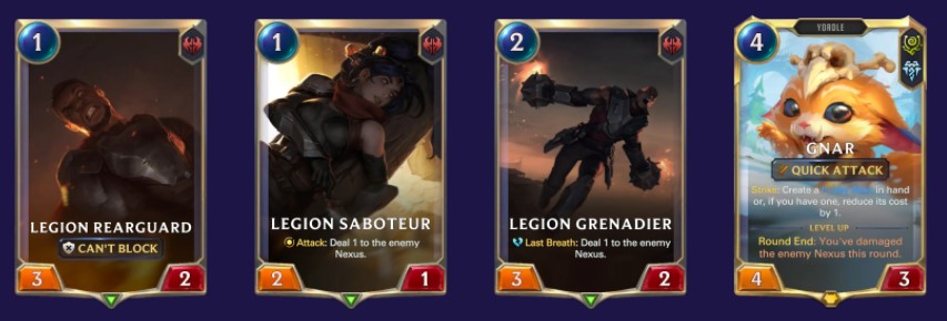 Ziggs Gnar Aggro (LoR Mulligan)