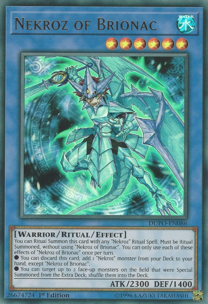 nekroz of brionac yugioh card