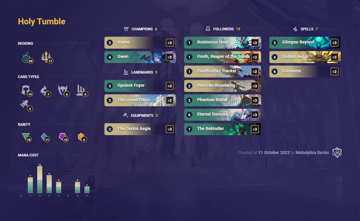 0b0d2ff7-holy-tumble-lor-deck holy tumble lor deck