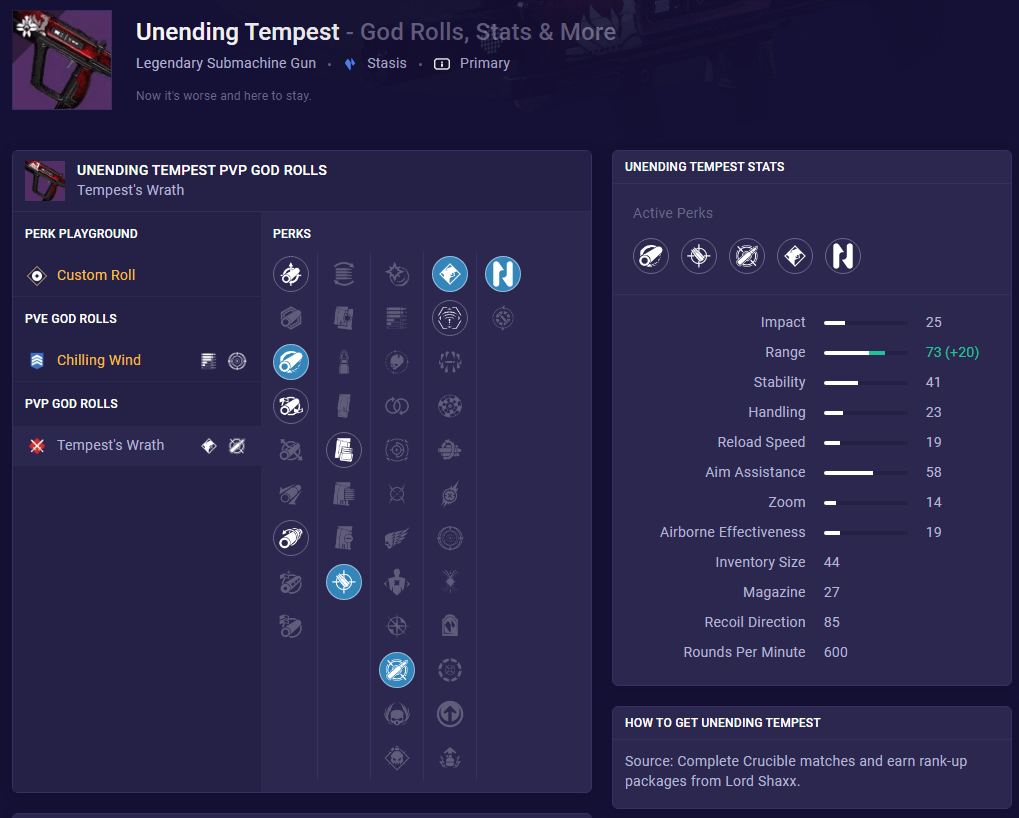 unending tempest pvp comp