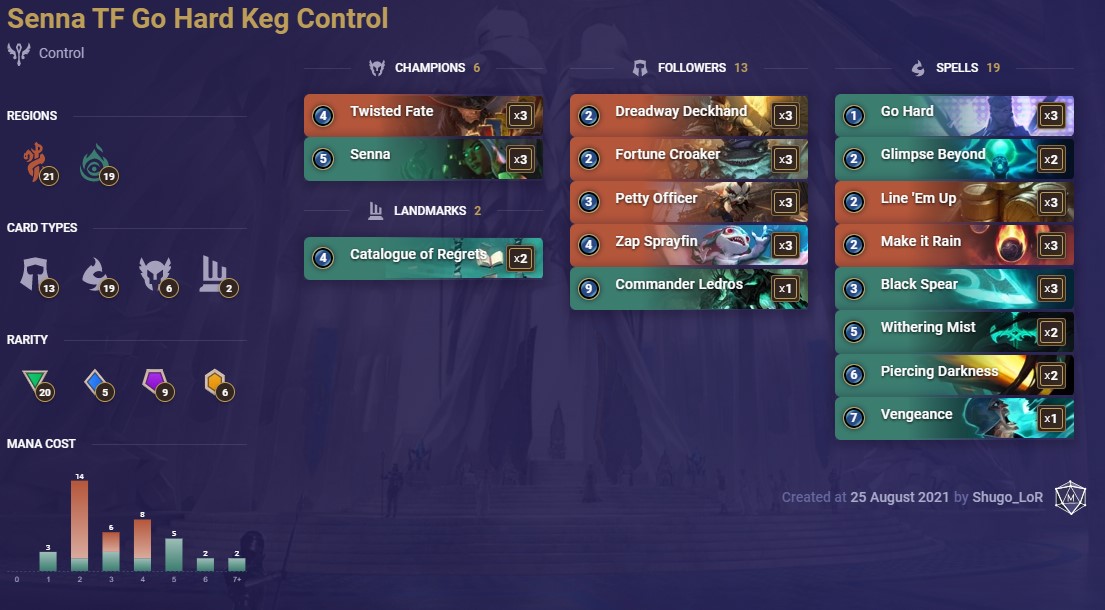 103c349a-senna-tf-go-hard-keg-control-lor-deck Senna TF Go Hard Keg Control (LoR Deck)