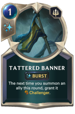Tattered Banner (LoR card)