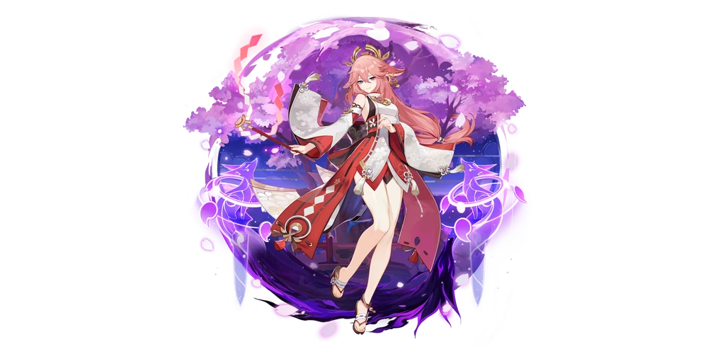 Genshin Impact Yae Miko Full Wish