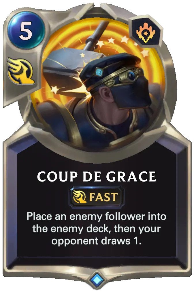 Coup De Grace (LoR card)