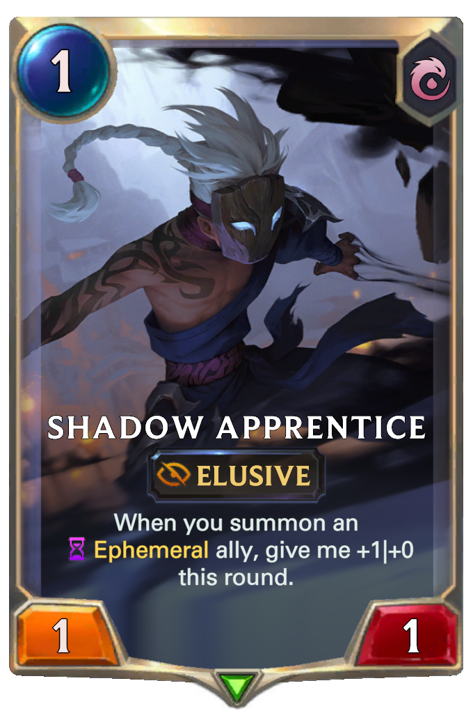 Shadow Apprentice (LoR Card)