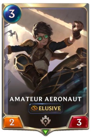 Amateur Aeronaut (LoR card)