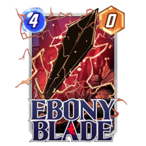 Marvel Snap Ebony Blade