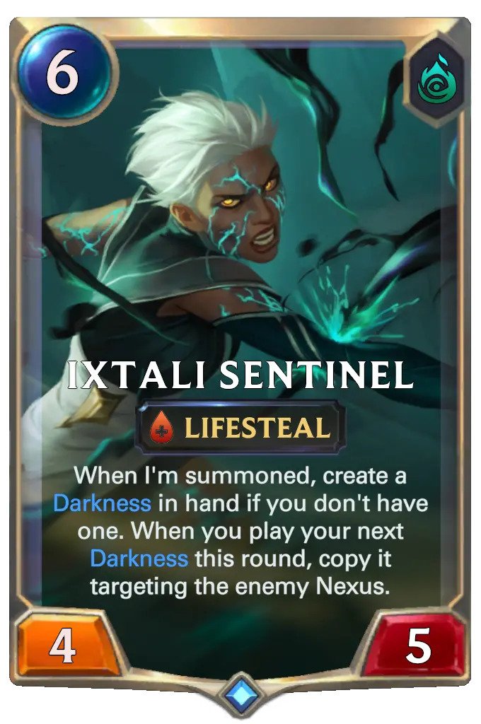 ixtali sentinel (lor card)