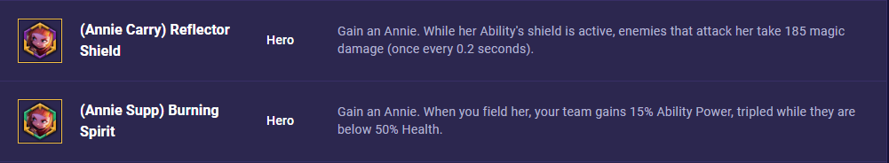 TFT Set 8 Annie Hero Augments