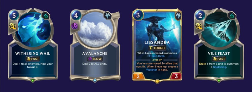 Lissandra Control mulligan vs aggro