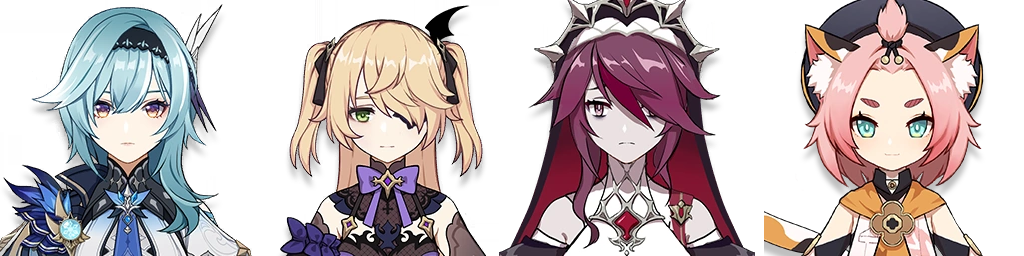 Genshin Impact Eula F2P Team