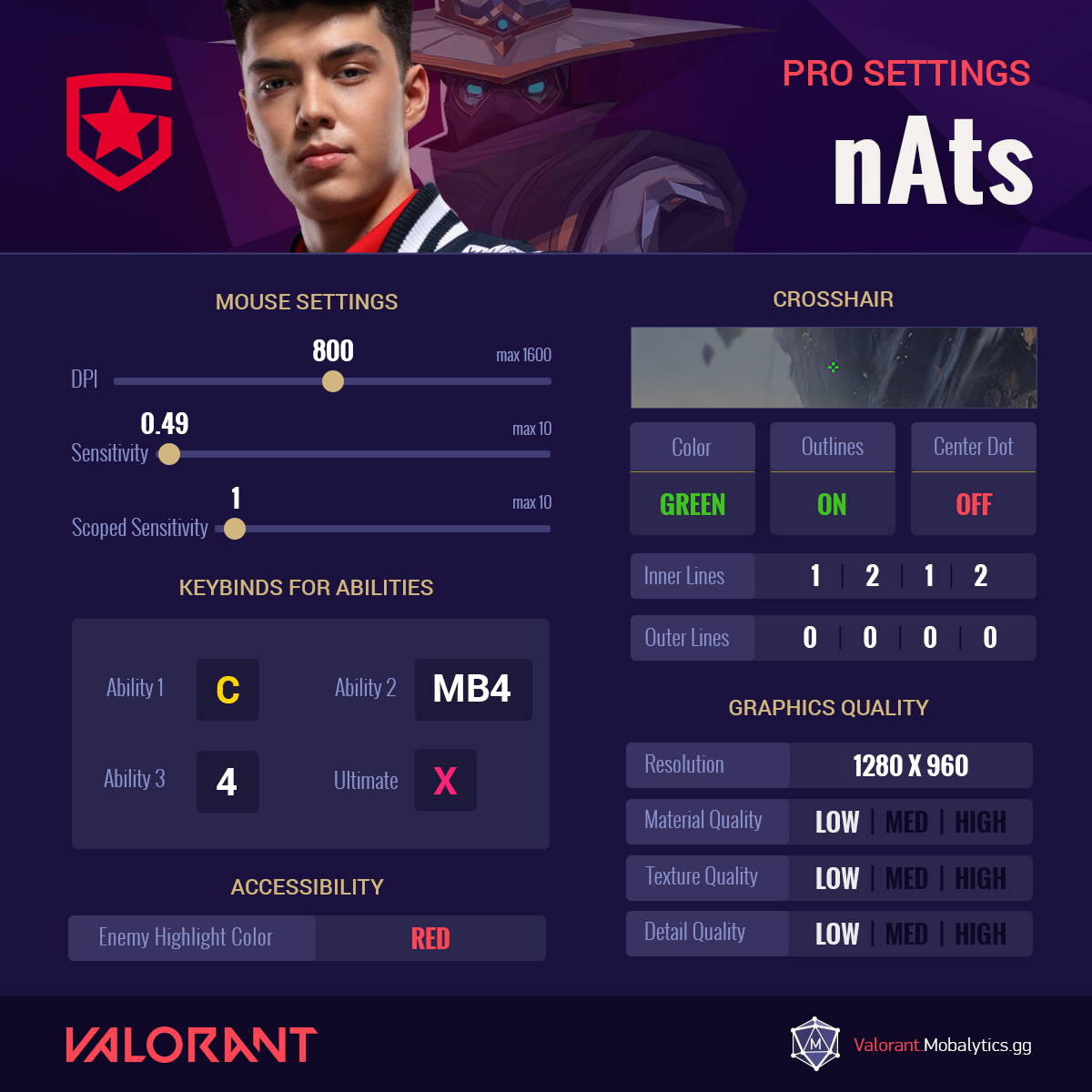 nats valorant pro settings