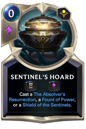 Sentinel's Hoard (LoR Card)