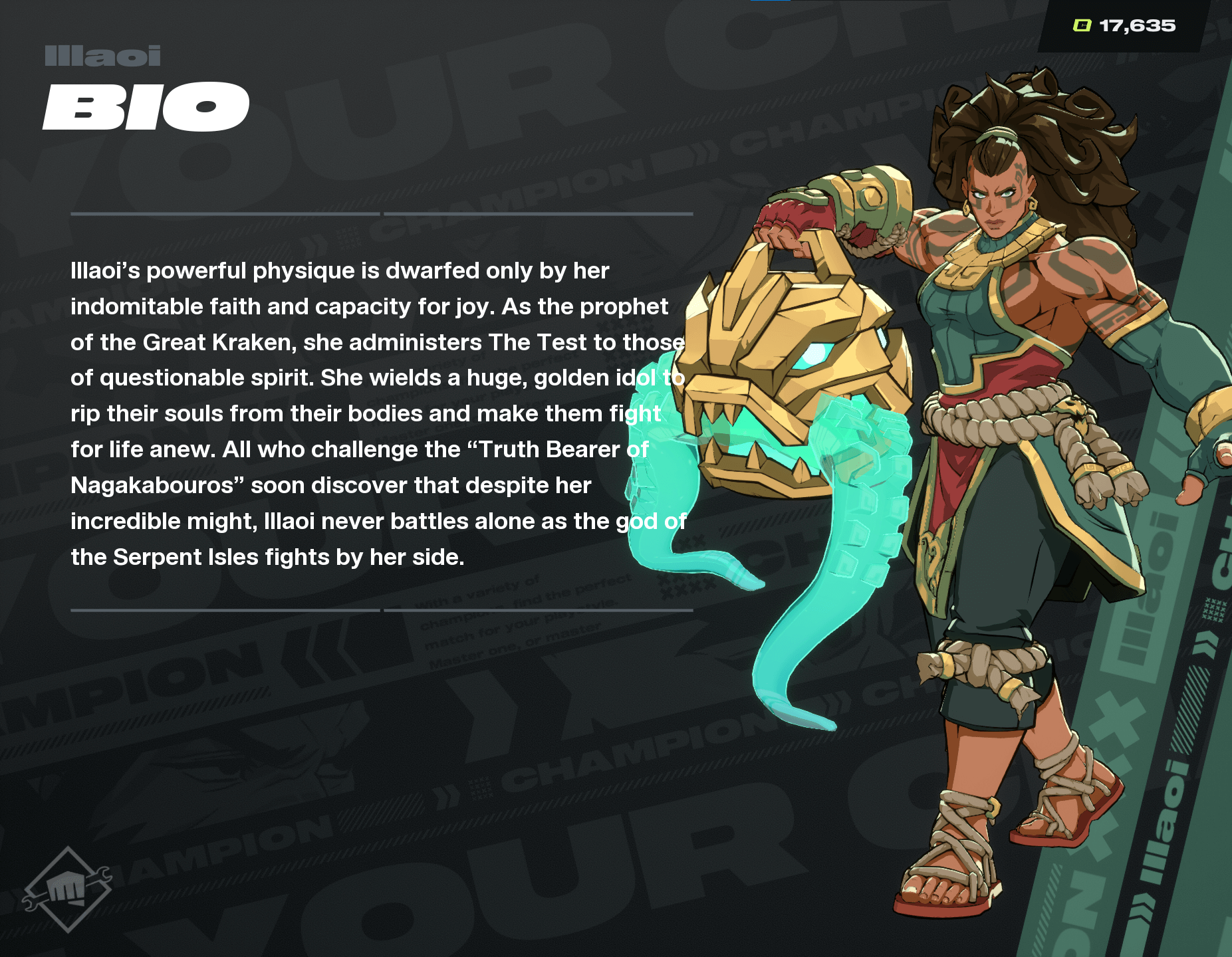 2xko-illaoi-bio 2xko illaoi bio