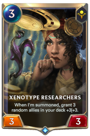 Xenotype Researchers (LoR card)