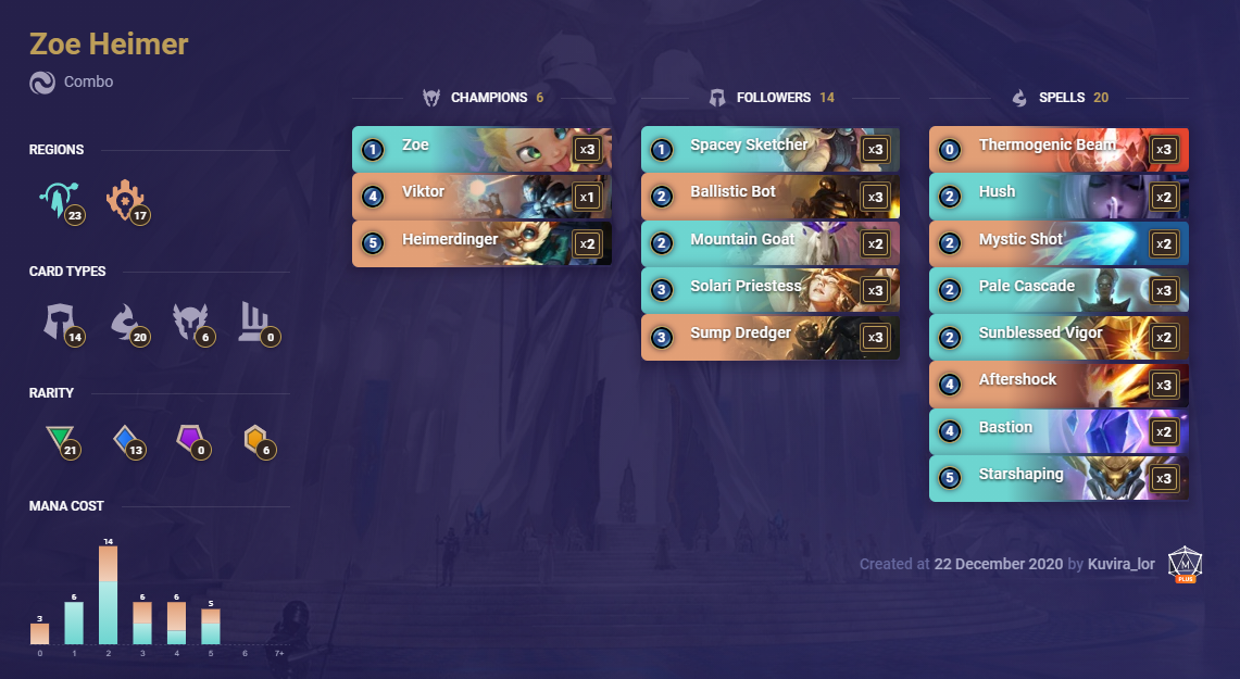 33eed0ea-zoe-heimer Zoe Heimer (LoR deck)