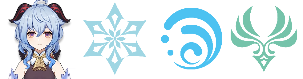 Genshin Impact Freeze Ganyu Team