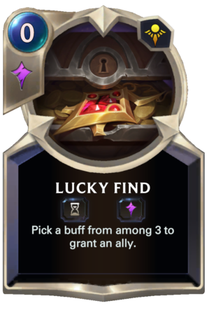 Lucky Find (LoR reveal)