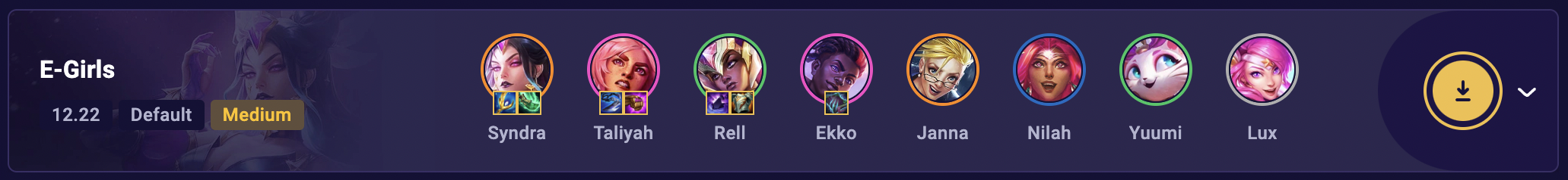 TFT Set 8 Star Guardian Team Comp