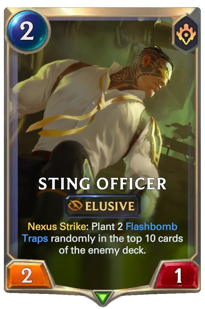 Sting Officer (LoR card)