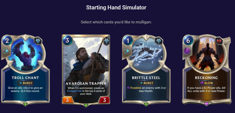 Mulligan Guide: Leblanc Ashe Frostbite #1