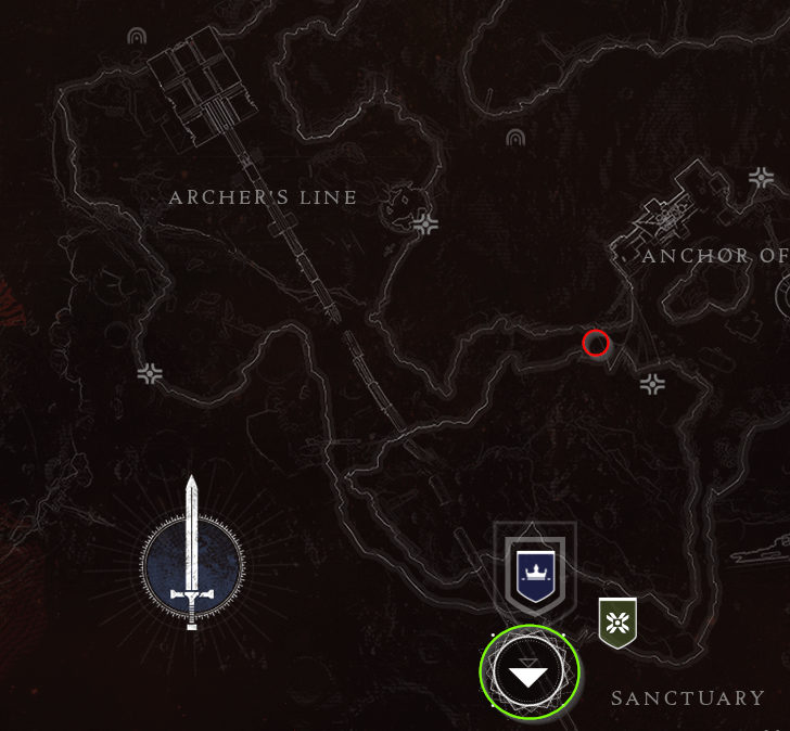 luna sanctuary stage backdrop map