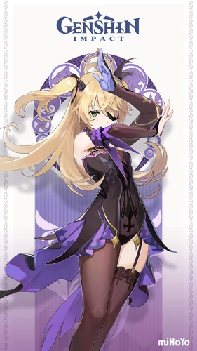 Genshin Impact Fischl Card