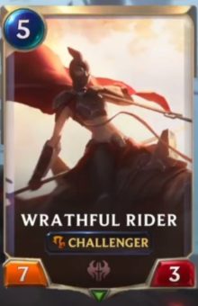 Wrathful Rider (LoR reveal)