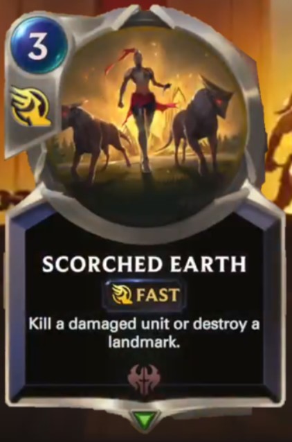 scorched earth reveal