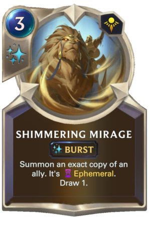 Shimmering Mirage (LoR Card)