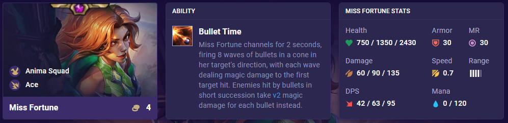 51ccc649-tft-set-8-miss-fortune-ability-stats TFT Set 8 Miss Fortune Ability Stats