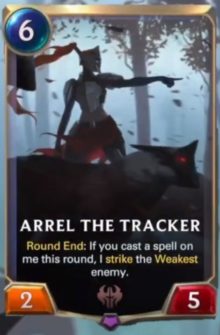 Areel the Tracker (LoR reveal)