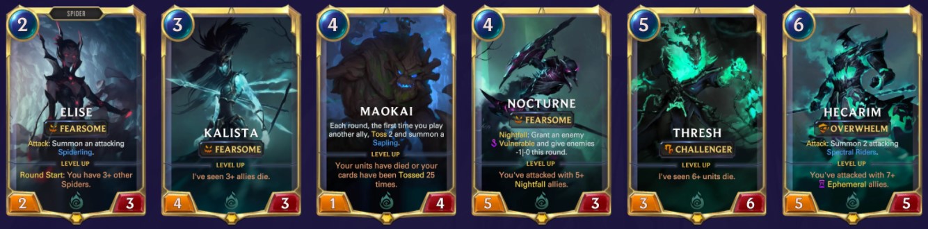 All Shadow Isles champions