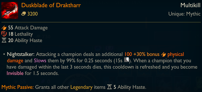 Mythic - Duskblade of Draktharr