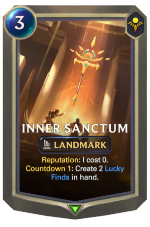 Inner Sanctum (LoR reveal)