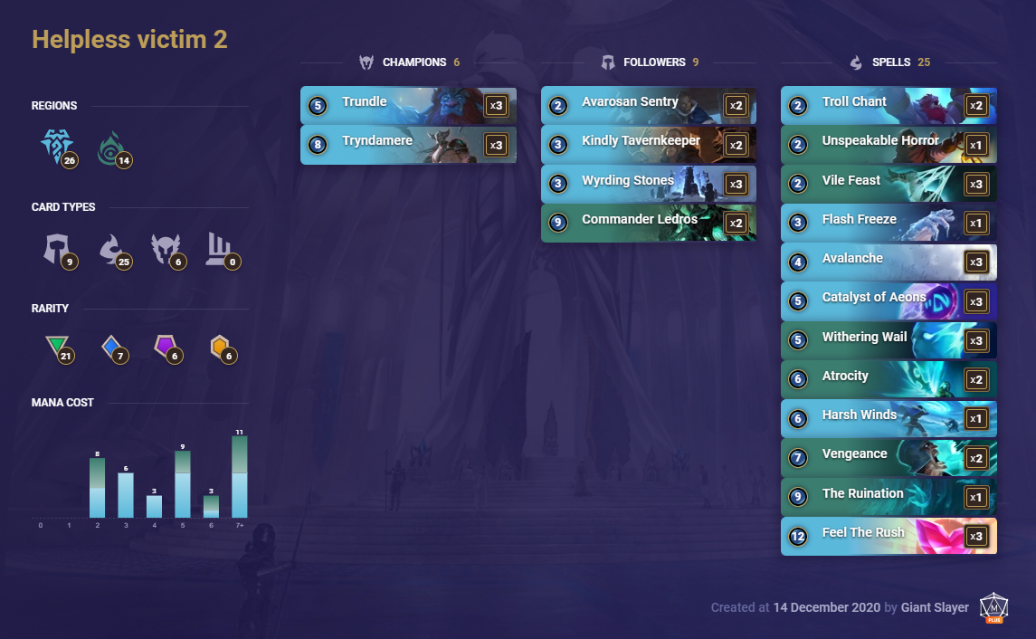 5ca800dd-helpless-victim-2-lor-deck Helpless Victim 2 (LoR Deck)