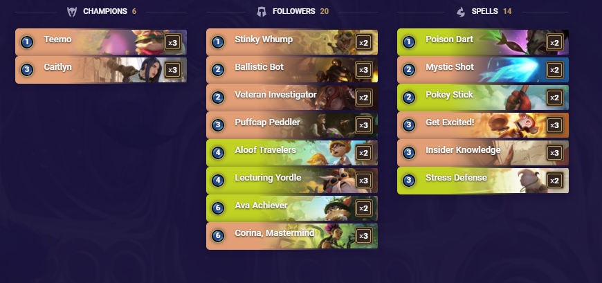 Bandle Shroom (LoR Deck)