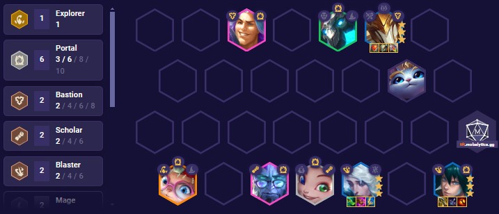 6 Portal, 2 Blaster Reroll team comp