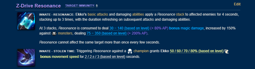 Ekko Passive