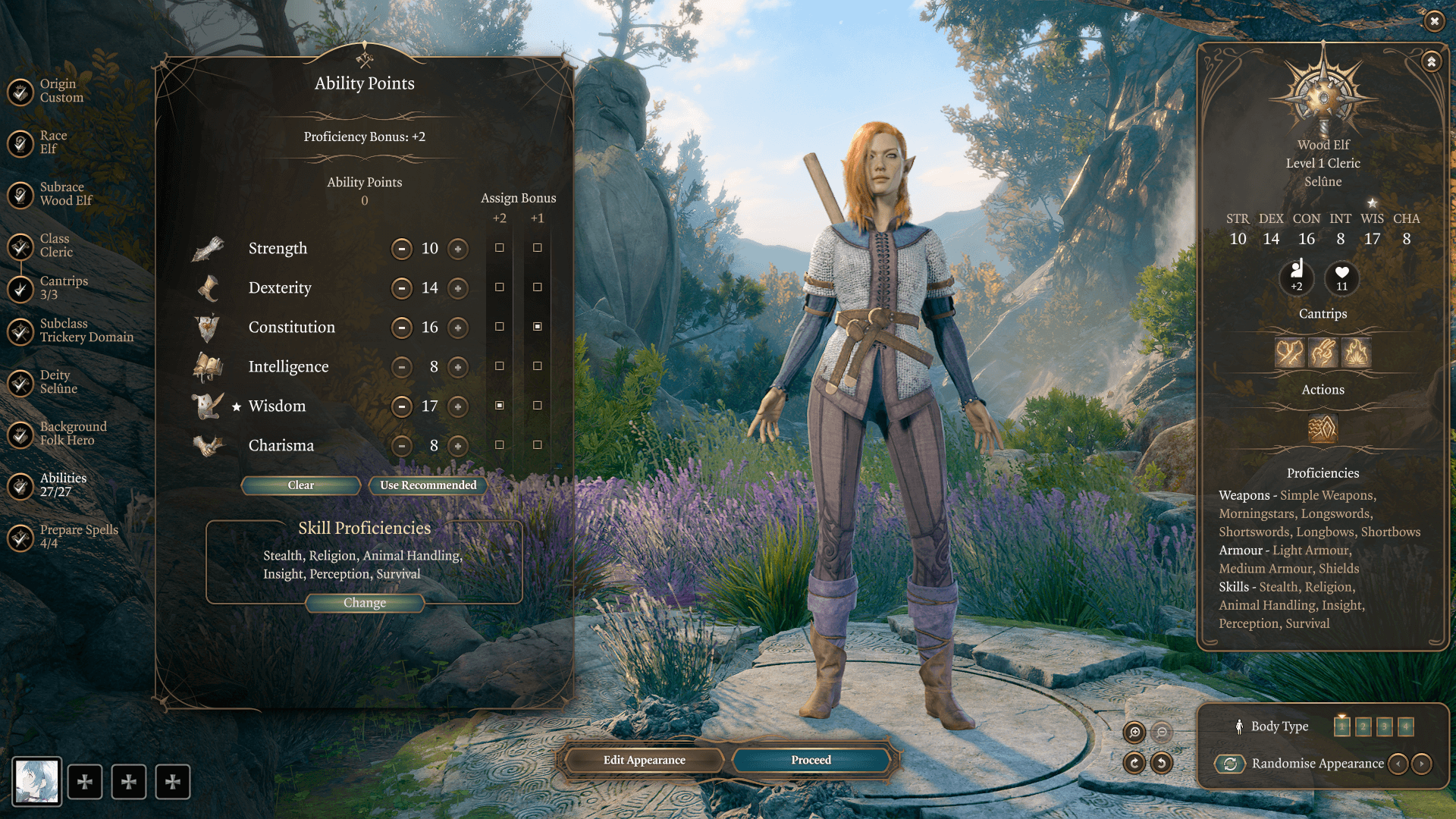 wood elf trickery cleric