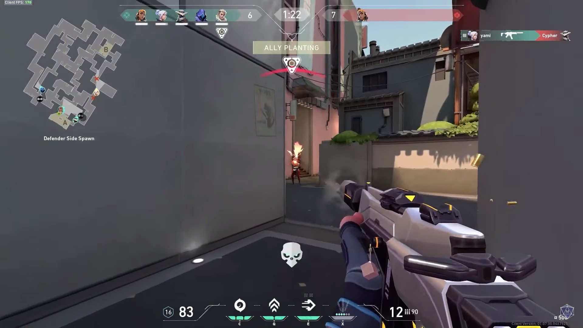 Yami headshot with Spectre screenshot