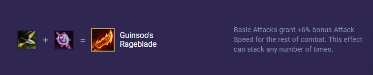 TFT Guinsoo's Rageblade
