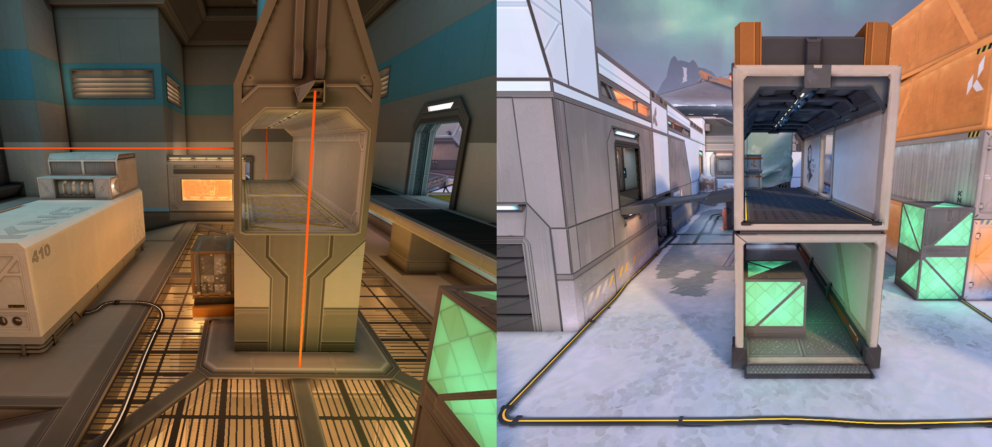 icebox spike planting areas