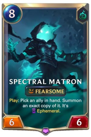 Spectrak Matron (LoR Card)