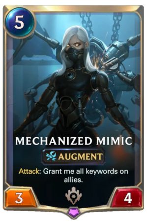 6a3482c1-mechanied-mimic-lor-card-e1608667630630 Mechanied Mimic (LoR Card)