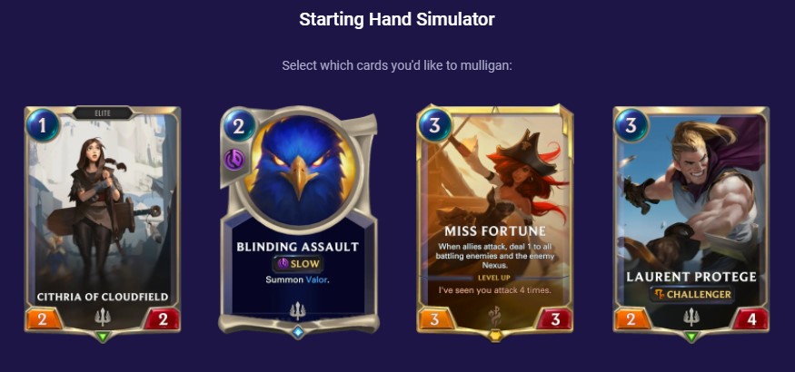 starting hand simulator mf scouts kuvira