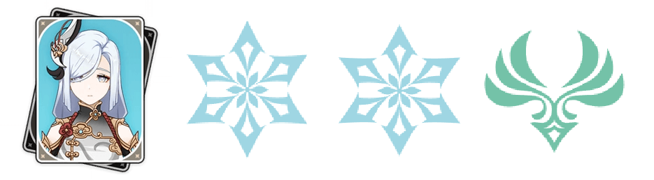 Genshin Impact Shenhe Mono Cryo