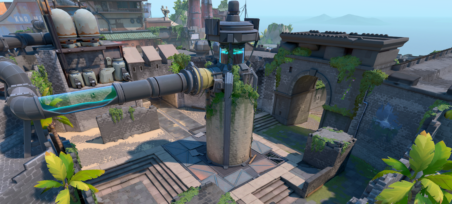 Valorant Breeze B site pillar