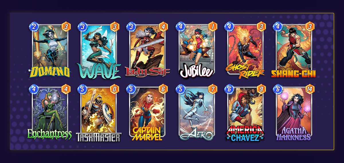 Marvel Snap Agatha Deck