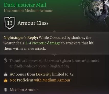 dark justiciar mail